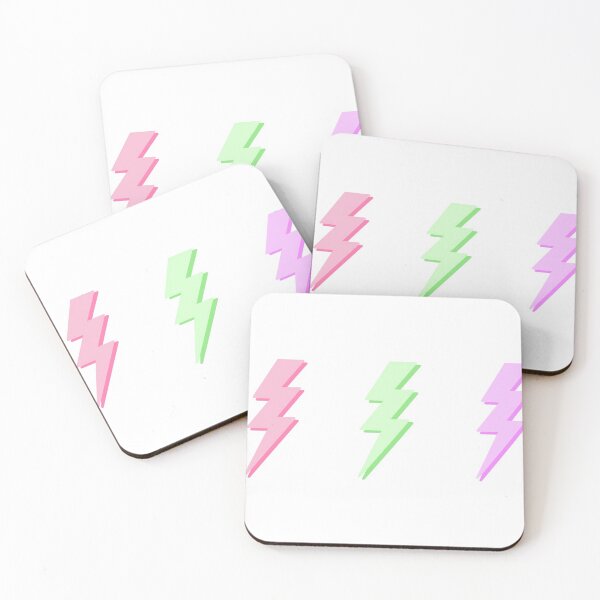 Item preview, Pastel Lightning Bolt Set designed and sold by ElizStickers.