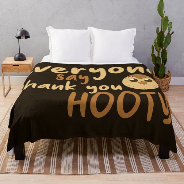 Item preview, everyone say thank you hooty designed and sold by Diygurugirl.