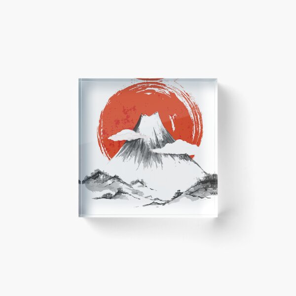 Aperçu de l'œuvre T-shirt Volcan Ink Japan créée et vendue par New hope Karnel.
