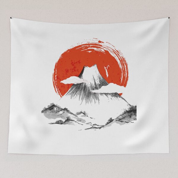 Item preview, Ink Japan Volcan T-shirt designed and sold by New hope Karnel.