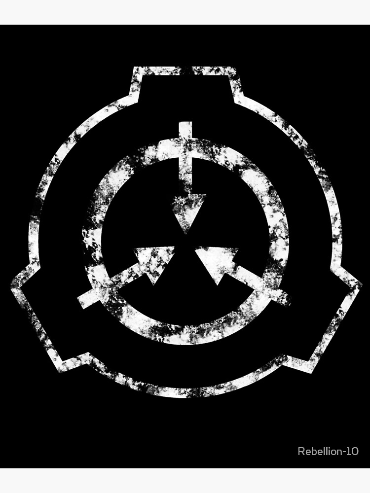 SCP Foundation Rectencular Symbol Art Board Print for Sale by Rebellion-10