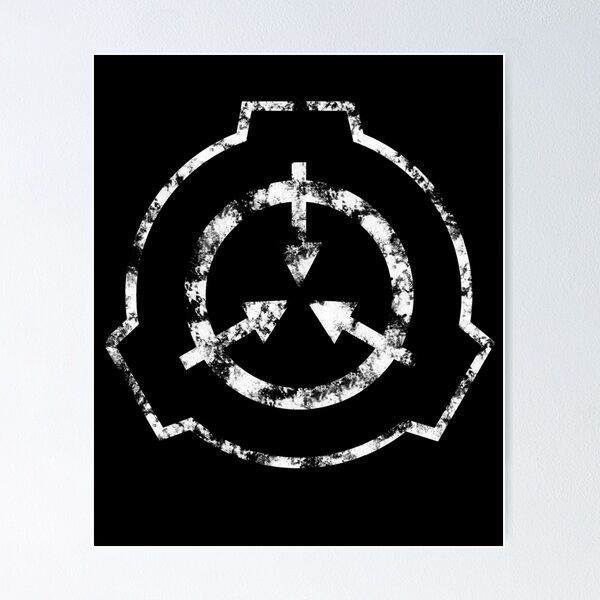 SCP Foundation Symbol- cracked Poster for Sale by Rebellion-10