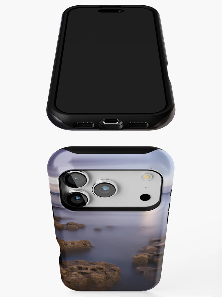 Thumbnail 3 of 4, iPhone Case, Sinking Rocks designed and sold by Mike Hulme.
