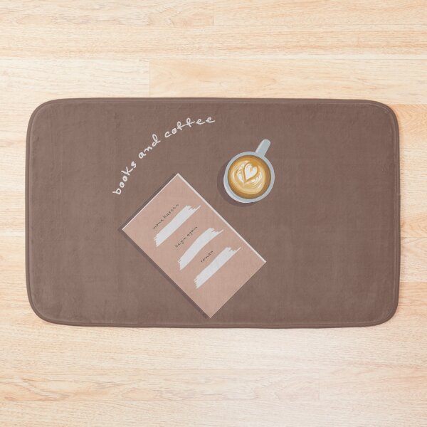 Item preview, books and coffee - Cappuccino and begin - again by Mona Kasten designed and sold by Itsjayrose.