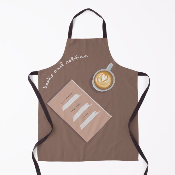 Item preview, books and coffee - Cappuccino and begin - again by Mona Kasten designed and sold by Itsjayrose.