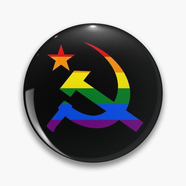 Artikelvorschau, Regenbogenhammer und Sichel entworfen und verkauft von RevolutionInPaint.