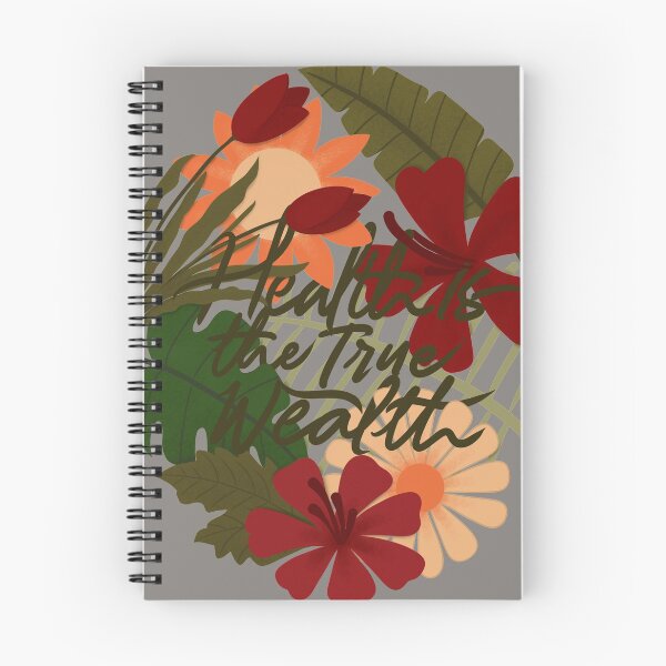 Item preview, health is true wealth designed and sold by karyavna.