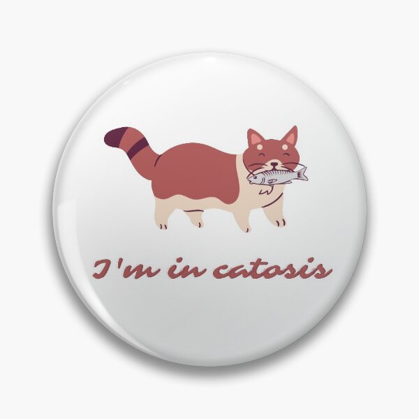 Artikelvorschau, Ich bin in Katose - Salmon Keto Kitty entworfen und verkauft von art_by_eleina.