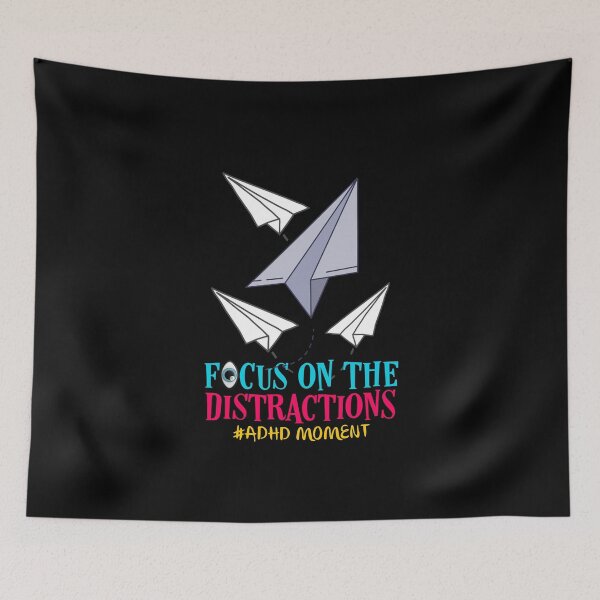 Item preview, #ADHD Focus On tThe Distractions ! Attention Deficit Hyperactive Disorder designed and sold by MJDezigns.