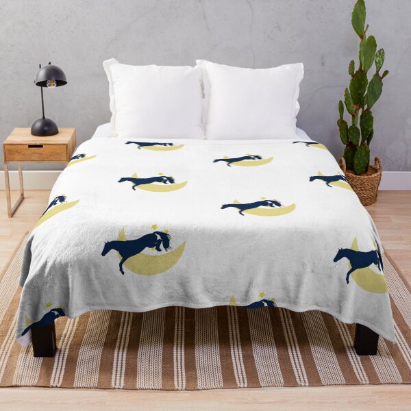 Item preview, horse jumping over the moon designed and sold by TheWaterBirds.