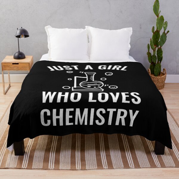 Item preview, Just A Girl Who Loves Chemistry designed and sold by manishfzr1995.