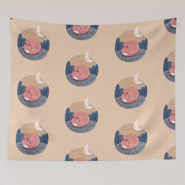 Item preview, Sleeping Fox designed and sold by CarmelCay.