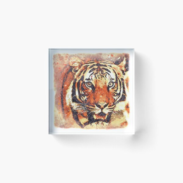 Item preview, Tiger | illustration painting designed and sold by beben93.