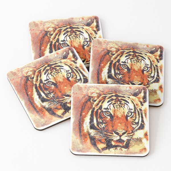 Item preview, Tiger | illustration painting designed and sold by beben93.