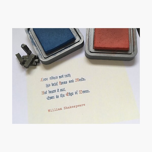 Item preview, El amor de Shakespeare no altera designed and sold by SLIDERULES.