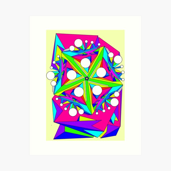 Astral Centre Art Print