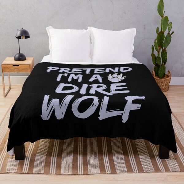 Item preview, Pretend I'm a Dire Wolf, Funny Halloween Costume designed and sold by ACC .