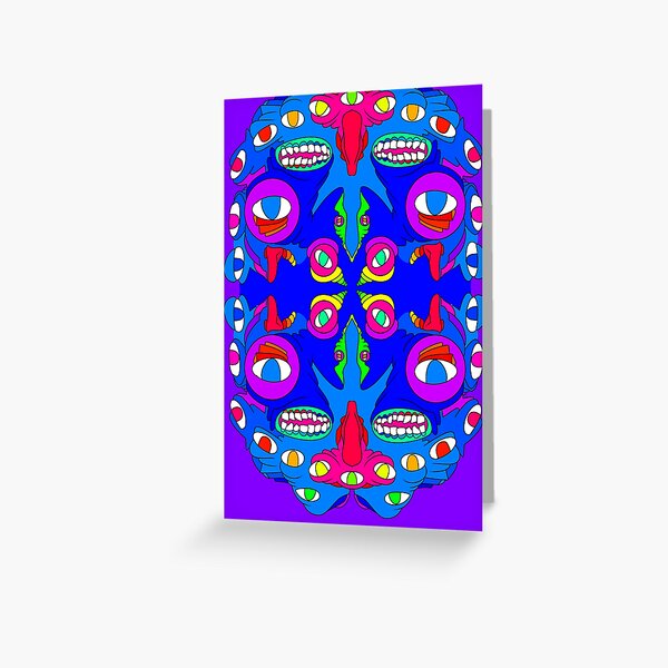 Denticulation Greeting Card