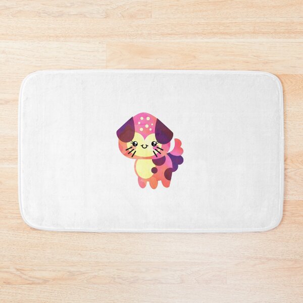 Item preview, Watercolor Ink Kawaii Coral Doggie designed and sold by Mechanical-Artt.