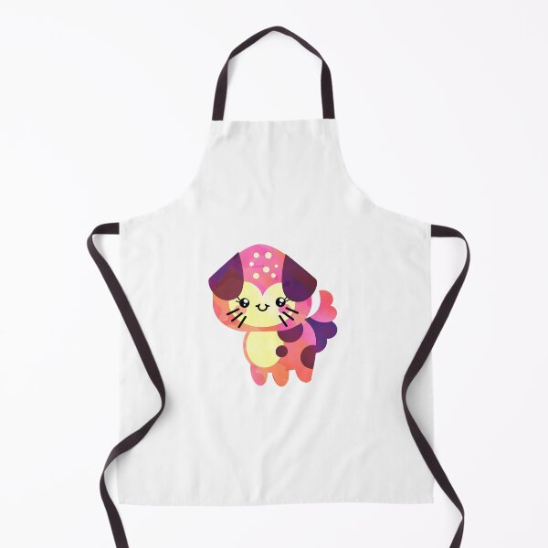 Item preview, Watercolor Ink Kawaii Coral Doggie designed and sold by Mechanical-Artt.
