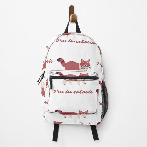 Item preview, I'm in catosis - Salmon Keto Kitty designed and sold by art_by_eleina.