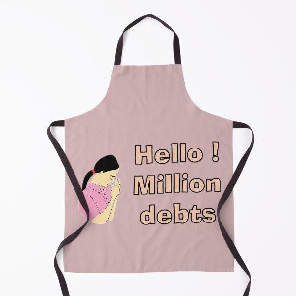 Item preview, Hello Debts - I will fight for debts designed and sold by drawkwardly.
