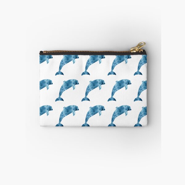 Item preview, Tie Dye Dolphin Ocean Blue White Waves designed and sold by not4fantasy.