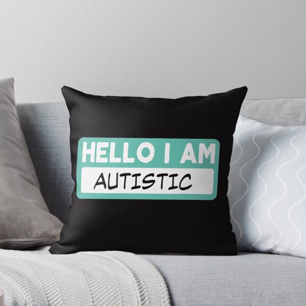 Item preview, Hello I am autistic, autistic awareness day  designed and sold by AdilArtistry.