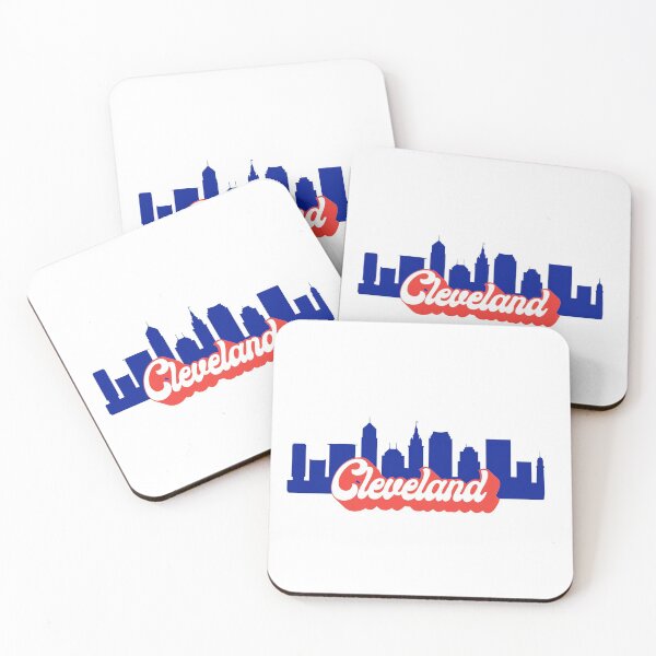 Item preview, Cleveland Skyline Retro designed and sold by JuniperRow.