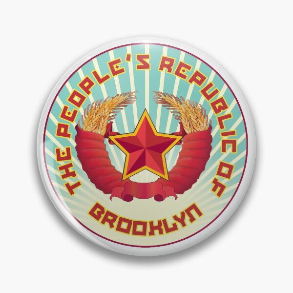 Item preview, BROOKLYN - THE PEOPLE'S REPUBLIC OF BROOKLYN designed and sold by ACME PROPAGANDAWORX.