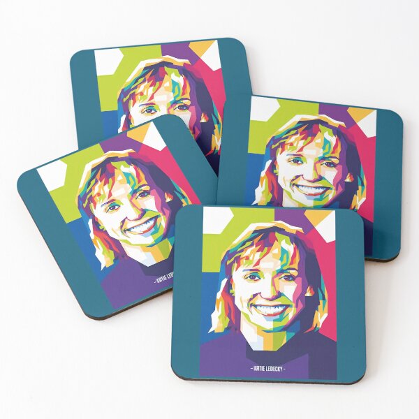 Item preview, Katie Ledecky Poster designed and sold by ShowsomeloveCo.