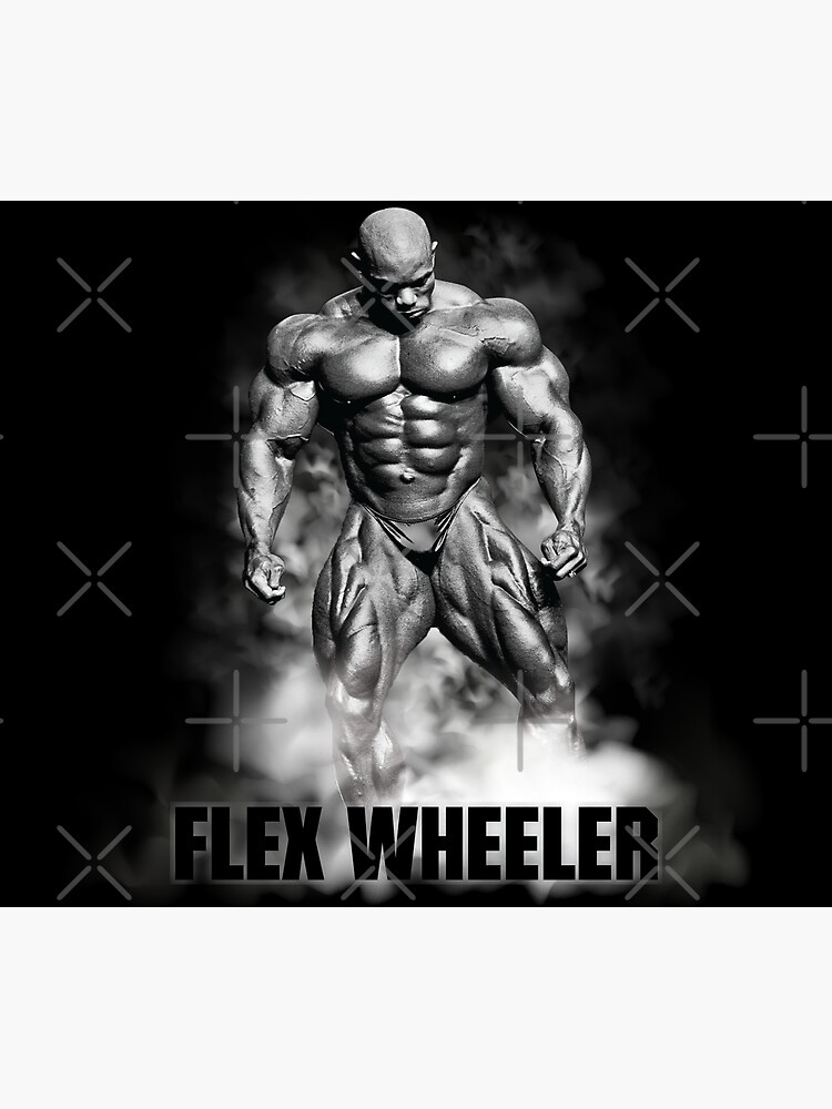 Disover Flex Wheeler Bodybuilder Premium Matte Vertical Poster