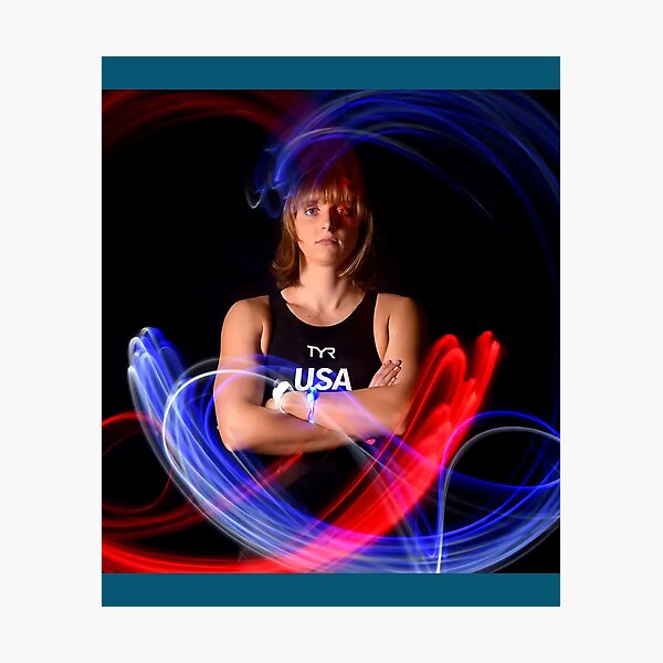 Item preview, Katie Ledecky designed and sold by ShowsomeloveCo.