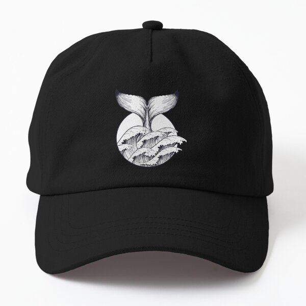 Whale shark tail Dad Hat