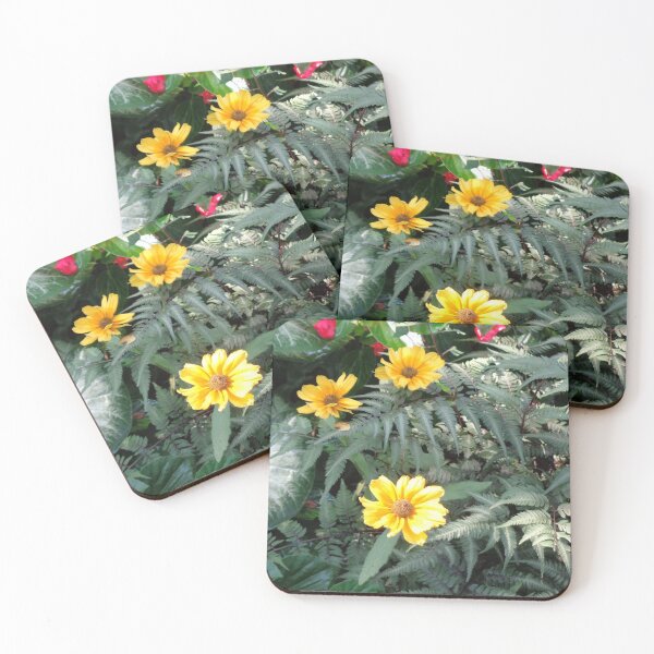Item preview, False Sunflowers and Leaves designed and sold by GardenArtworks.