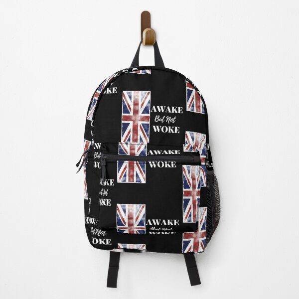 Item preview, Awake But Not Woke, Anti Woke Culture, Awake Not Woke UK Flag designed and sold by elvisg03.