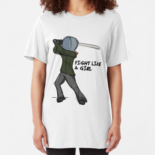Fight Like a Girl Slim Fit T-Shirt