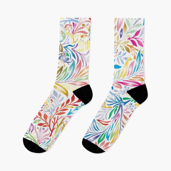Item preview, Colorful Flowers And Leaves designed and sold by Dobsy.