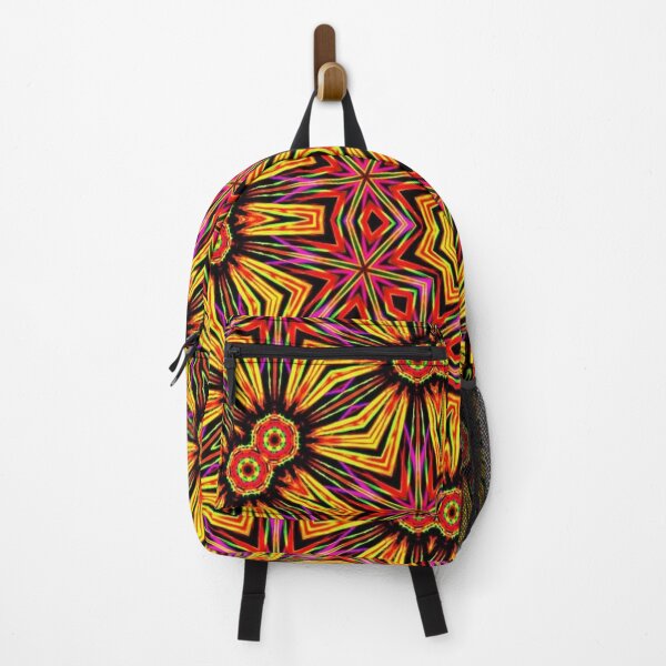 Item preview, Abstract Red, Orange & Yellow Kaleidoscope Fractal designed and sold by SXW Designs.