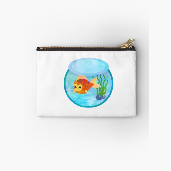 Item preview, Watercolor Ink Kawaii Golden Fish designed and sold by Mechanical-Artt.