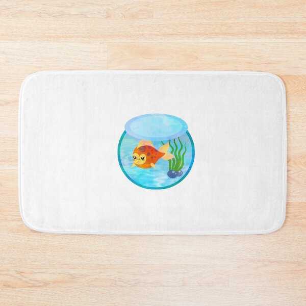 Item preview, Watercolor Ink Kawaii Golden Fish designed and sold by Mechanical-Artt.