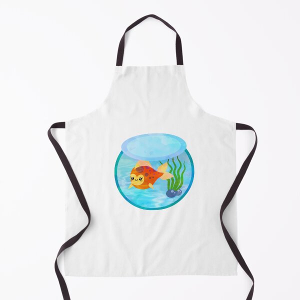 Item preview, Watercolor Ink Kawaii Golden Fish designed and sold by Mechanical-Artt.