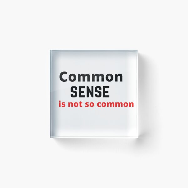 Item preview, Common sense graphic T-shirt, sarcasm, common sense quote designed and sold by Teeeventshop.