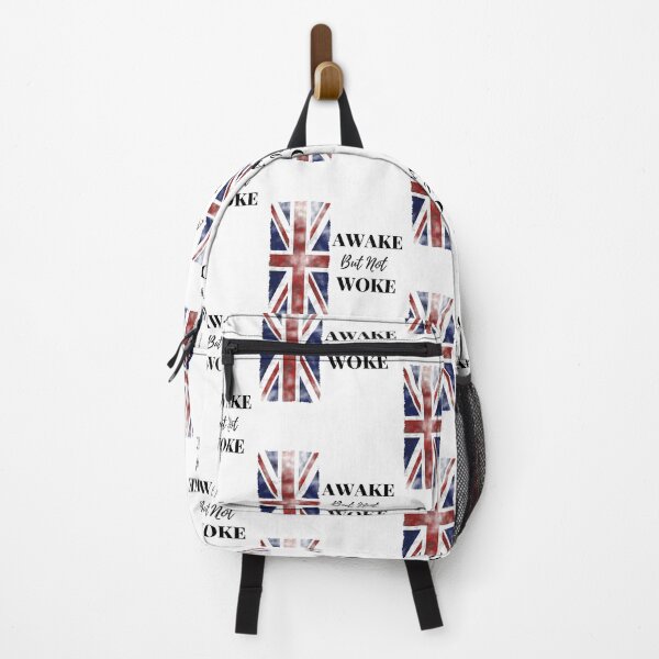 Item preview, Awake But Not Woke, Anti Woke Culture, Awake Not Woke UK Flag designed and sold by elvisg03.