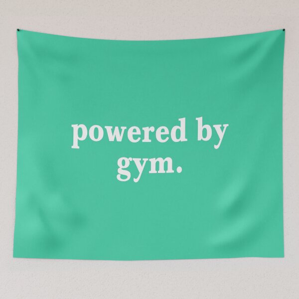 Item preview, Powered by gym designed and sold by PODapparel.