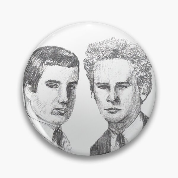 Artikelvorschau, Simon und Garfunkel 1966 entworfen und verkauft von hotdogalana.