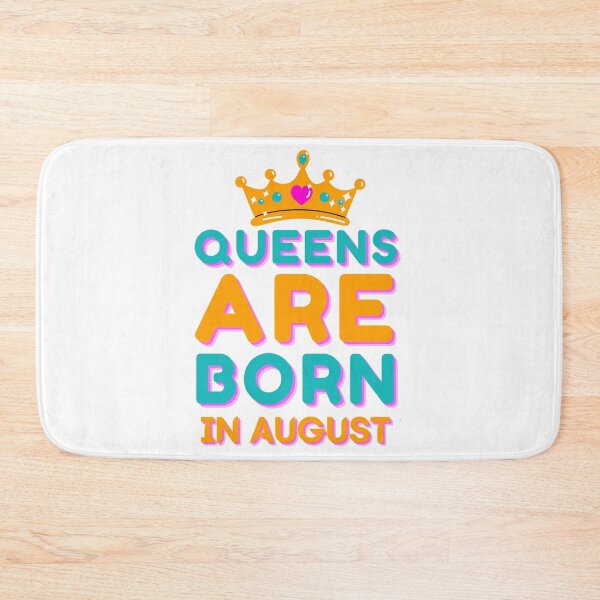 Item preview, queens are born in august designed and sold by InsaneCorner.