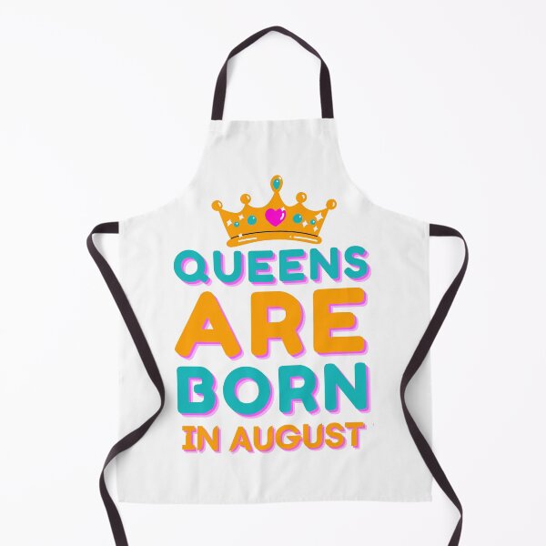Item preview, queens are born in august designed and sold by InsaneCorner.