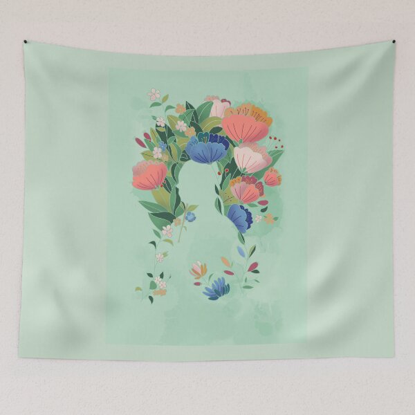 Item preview, portrait of a garden designed and sold by LiaruDesign.