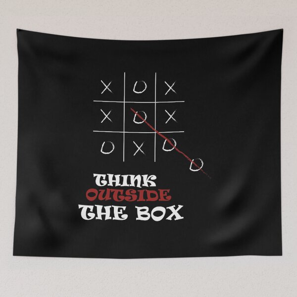 Item preview, Think Out The Box Shirt designed and sold by YSNbr.